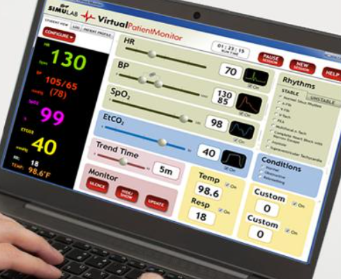 Moniteur de patient virtuel