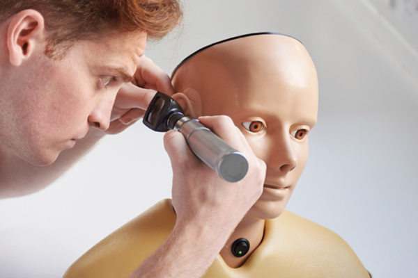 Simulateur d'otoscopie